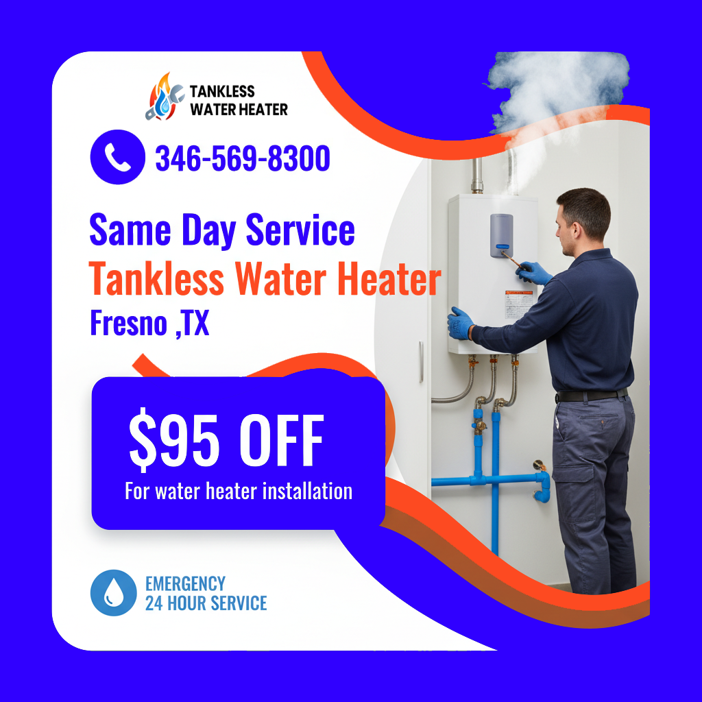 install heater Fresno TX